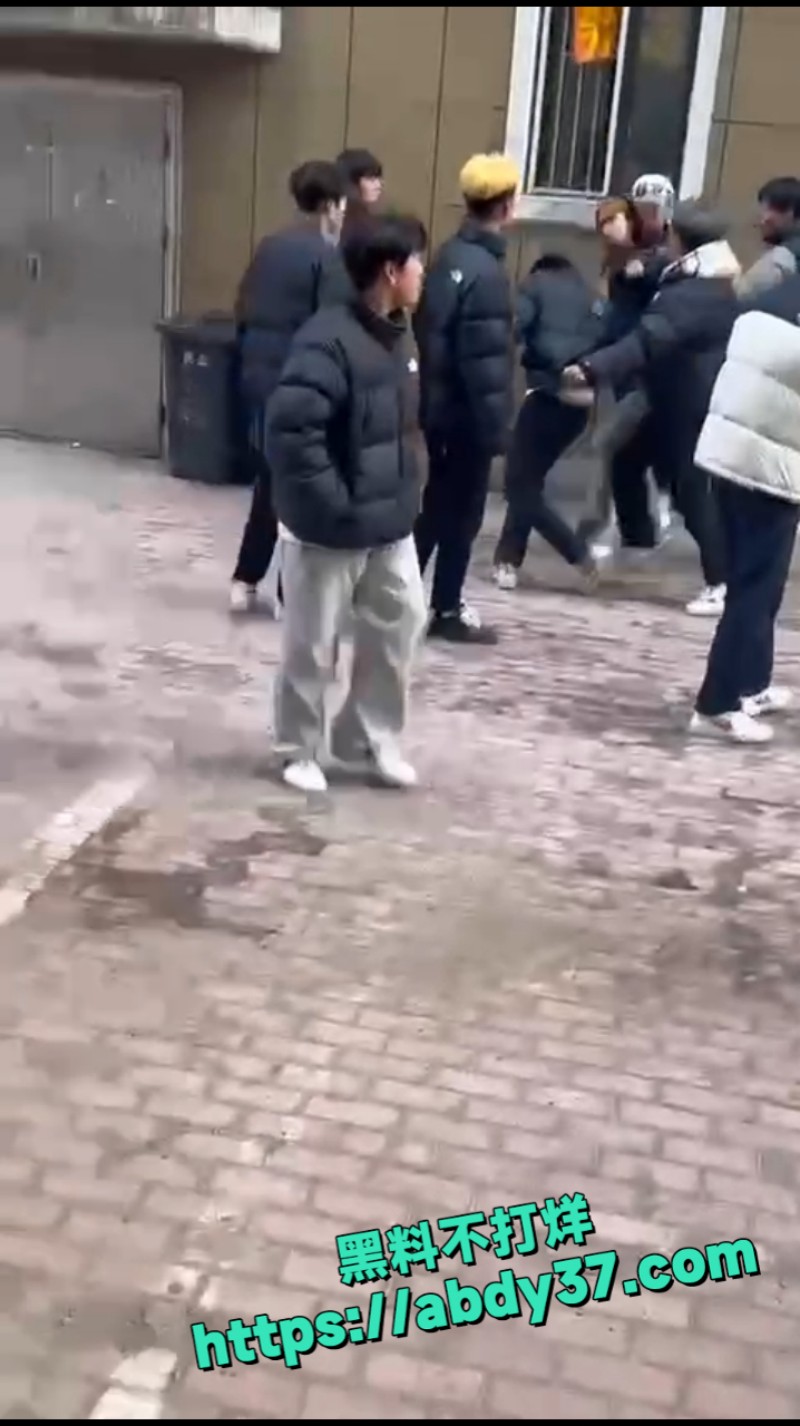 山东街头斗殴倒地爆头 9
