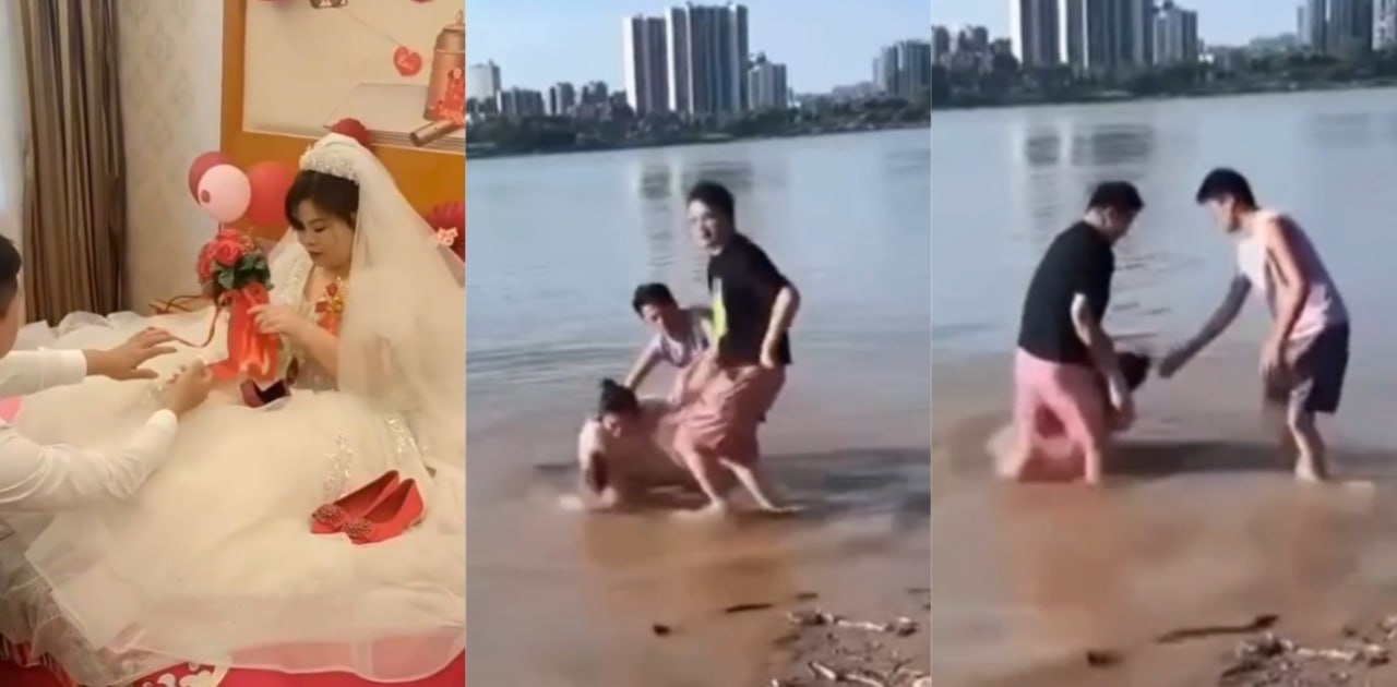 湖南湘潭 骗婚渣女 被查出已有多次骗婚记录!被发现后还装模作样要跳河自尽 真是搞笑