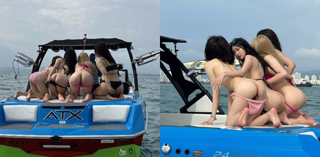 海南岛自贸港全岛封关 游艇上美女服务 让你下船爽到腿软 性价比十足