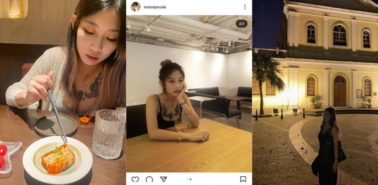 IG纹身博主 melodymokk 霸气纹身遭渣男前任疯狂蹂躏,分手后惨遭曝光其性爱视频~