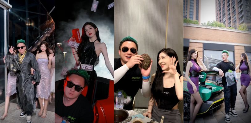 【抖音大瓜】千万级网红『李二狗』泳池1v4事件 大尺度视频曝光流出!