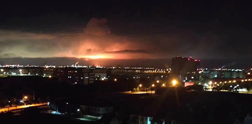 上海松江晚上7点发生巨响 据闻是玉树路蓝箭航天实验爆炸 整个上海都感受到冲击波!