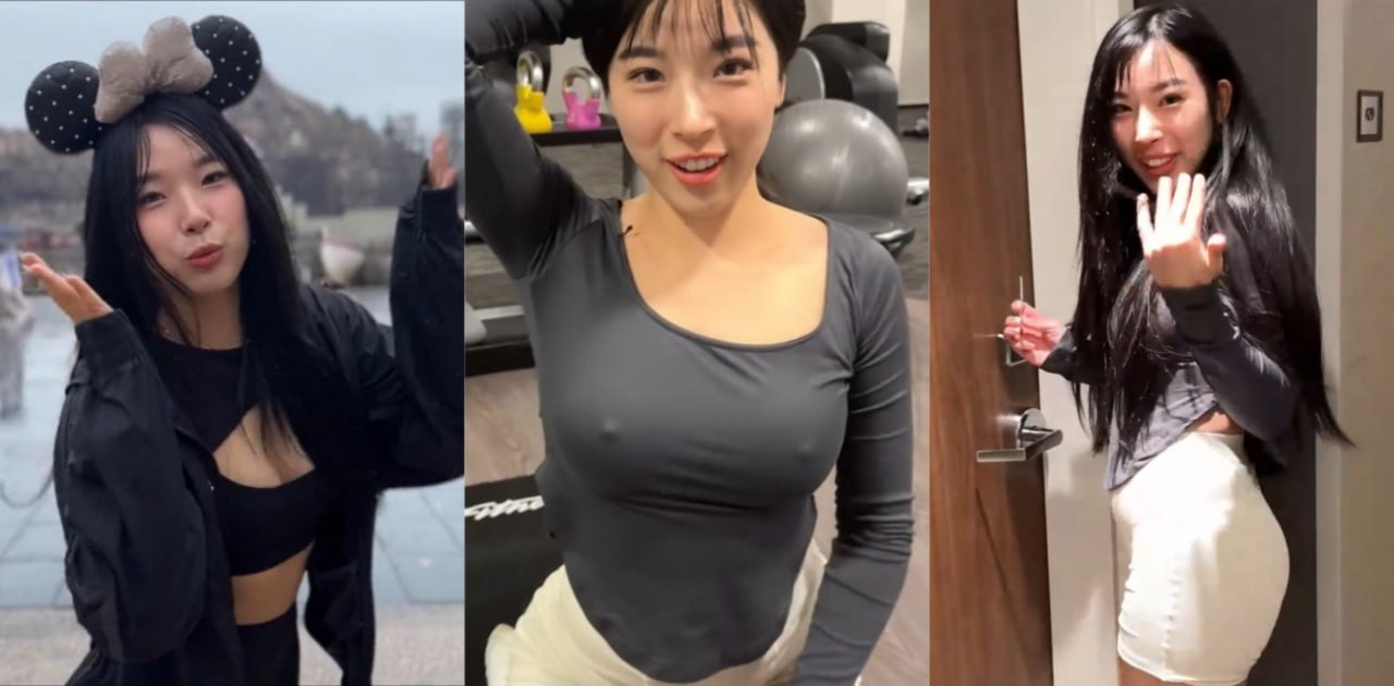 高颜值上海网红留学生Elle Lee 李艾 性欲极强在健身房做爱 吃鸡巴时满脸笑容非常享受!