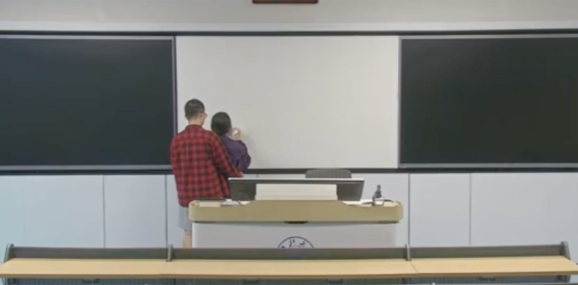 浙大北教情侣瓜!凌晨一点半五六千人看同一节课 情侣教室做爱被现场直播