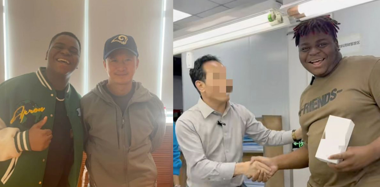 《战狼2》爆火的小黑疑似转行干网黄!网络带货卖伟哥 专操下贱廉价巴西牛排国女