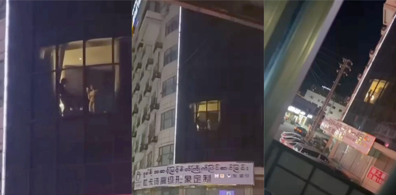 孟波一酒店爆出现实版3P大战,短发美女跪舔鸡巴男一,女二正面拍摄全程爆出!