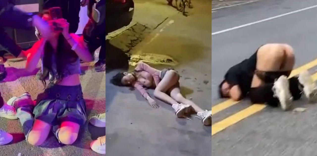 各大夜场美女喝醉被捡尸的刺激合集 喝多了不要紧,就怕第二天有人帮你回忆回忆。