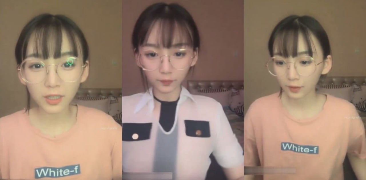 万人众求B站美妆博主私下大尺度视频直播 真是个极品脸 怪不得这么多人找!