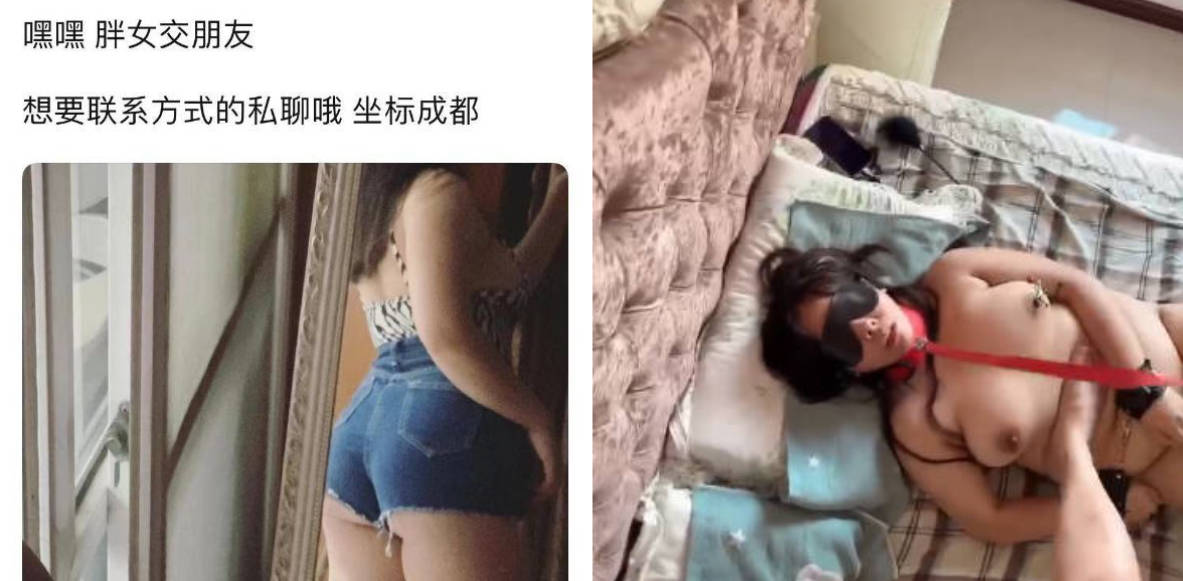 四川音乐学院环境艺术设计系大三学生 熊雨  成都《BBW圈》头牌的肥坦克卖批母狗！