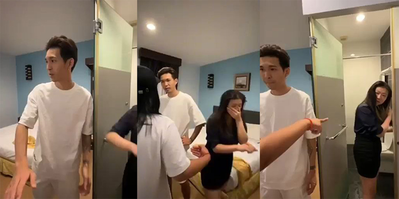 马来西亚渣男(啊辉)老婆孕期出轨被抓奸 妻子一气之下把老公出轨做爱视频爆光