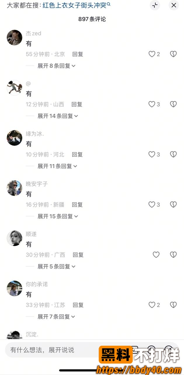 红色上衣女子打架 2