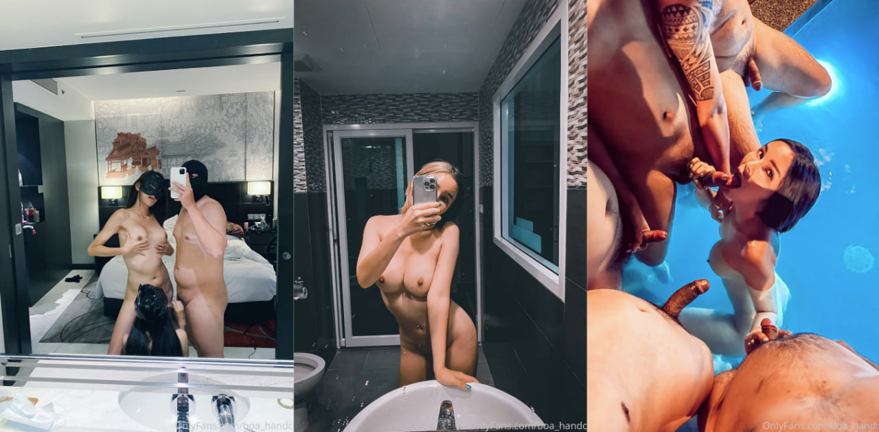 Onlyfans泰国网黄“boa_handcock主打的绝技是一个战群雄!被三人“骑虎难下”