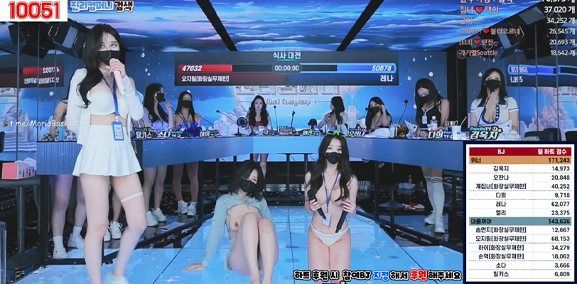 韩国R19女团第一弹 BJ色情综艺~韩国pandaTV海量美女BJ集体大联欢!