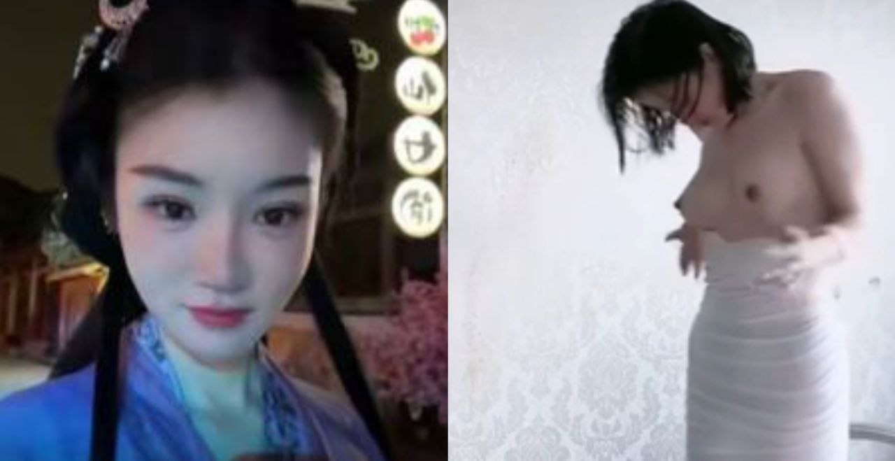 抖音 妮可你可 直播换衣站在角落却被摄像头拍摄曝光!以为能够避开摄像头却拍了个一览无余!