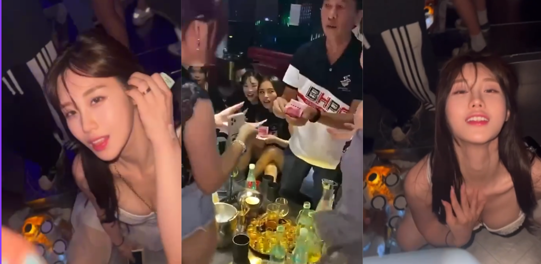阿叔在ktv大肆撒钱!身老肾不老的他为各位酒吧女扶贫!