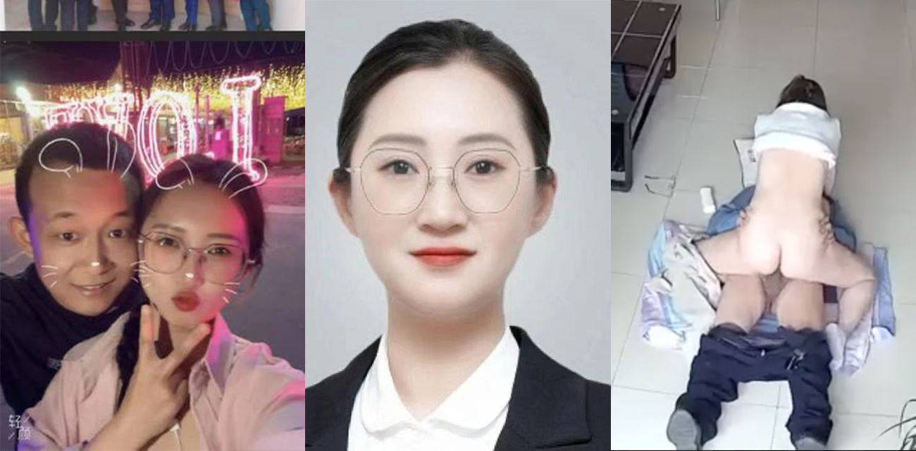 链家偷情吃瓜!链家房产中介刘伟强与租赁经纪人徐思邈在办公室偷情2分35秒监控视频曝光!