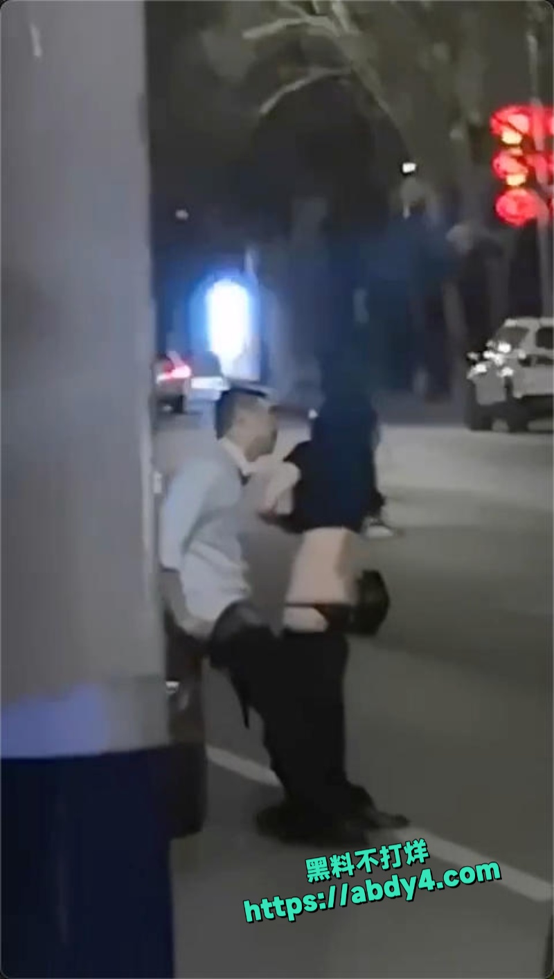 醉酒男女当街脱裤子性爱 5