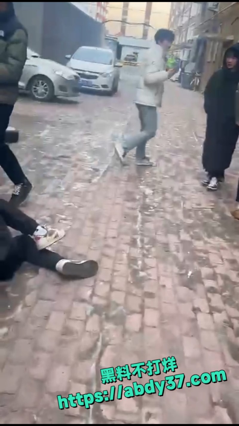 山东街头斗殴倒地爆头 11