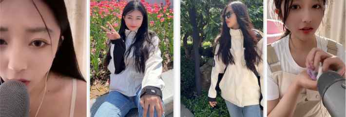 高颜值甜妹为了直播流量 不惜一切代价各种擦边 粉丝直呼女菩萨!
