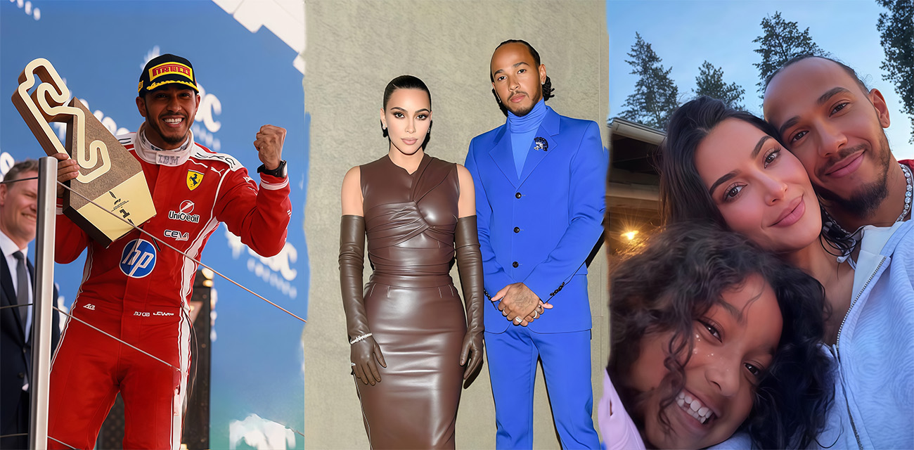F1车王汉密尔 顿险些与金卡戴珊订婚 对方却在赛事现场结识陌生男子 出轨视频曝光