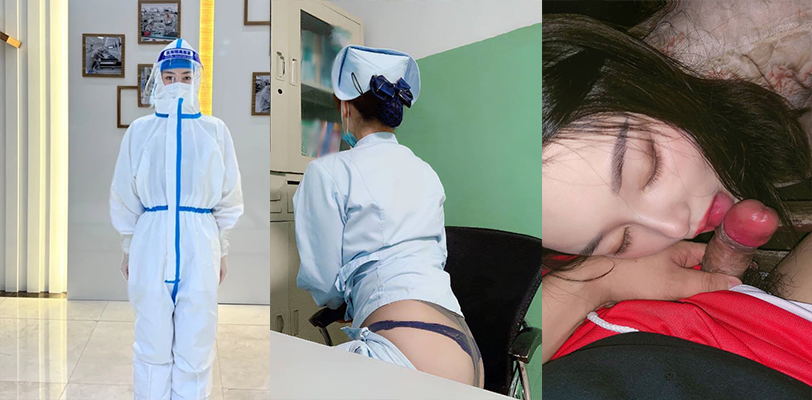 湖南一护士 小姗爱吃肉 有着绝美颜值在抖音收获百万粉丝 可惜现私密照流出被人威胁其上门送逼!