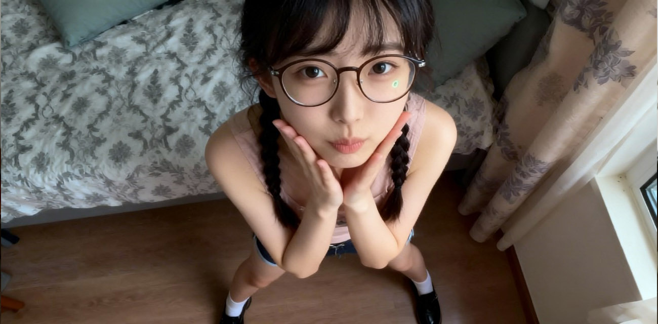 饥渴眼镜反差婊被摄影师粗暴爆肏