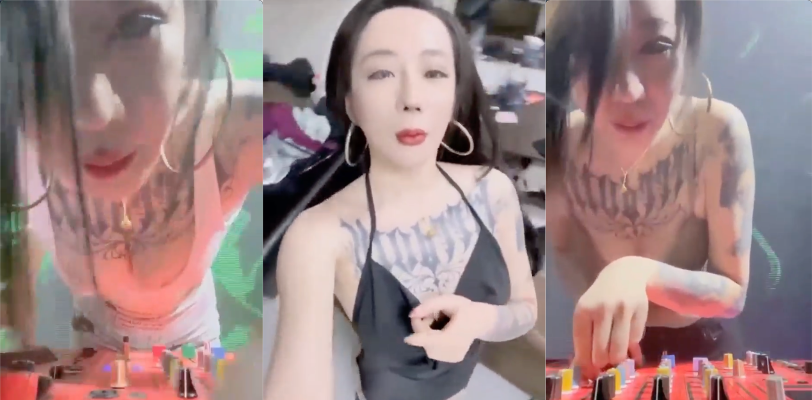 深圳爆乳网红DJ 工作期间下体塞跳蛋直播热舞!抖奶露三点高清实拍与客人裸聊赚外快!