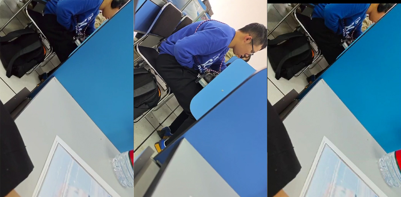 大学生在听力教室打飞机视频曝光 一节课打四次 现在的大学生身体都这么好吗?