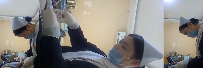男科的女护士,如此漂亮护士姐姐,你怕半夜梦游把几把给割了?