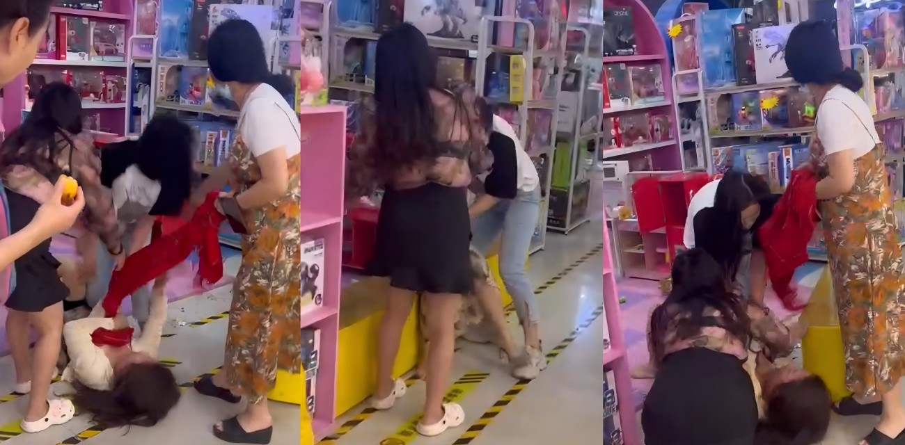 闺蜜翻脸成小三 吊带撕裂怒揭聊天记录 女子质问他让你很爽吗?