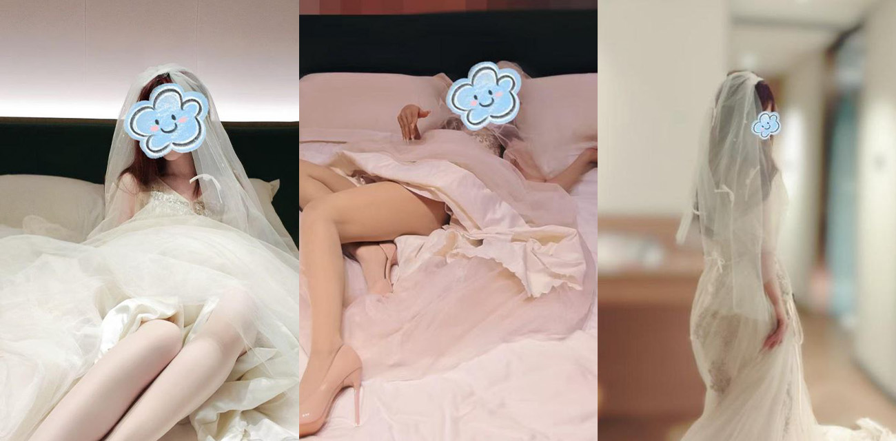 海角大神亲姐的诱惑重磅来袭 漂亮姐姐穿着纯洁的婚纱 与禽兽弟弟酒店乱伦