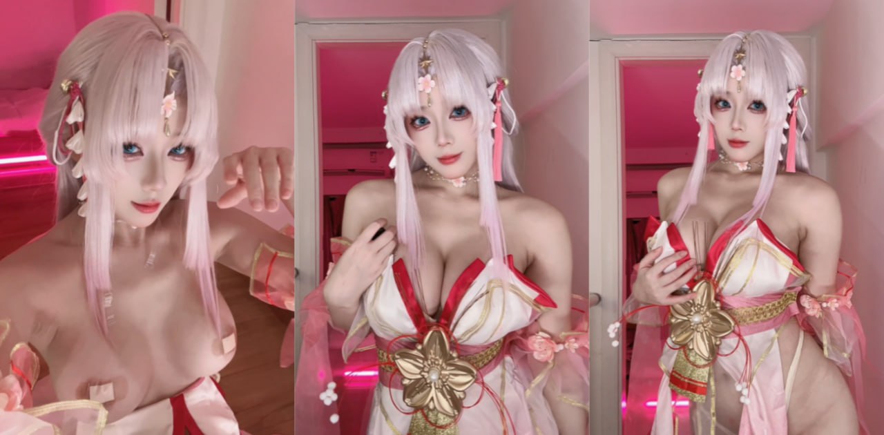推特女网黄 九言 身穿性感的cos服勾引金主爸爸 看她这个欠操的样子鸡巴就硬了