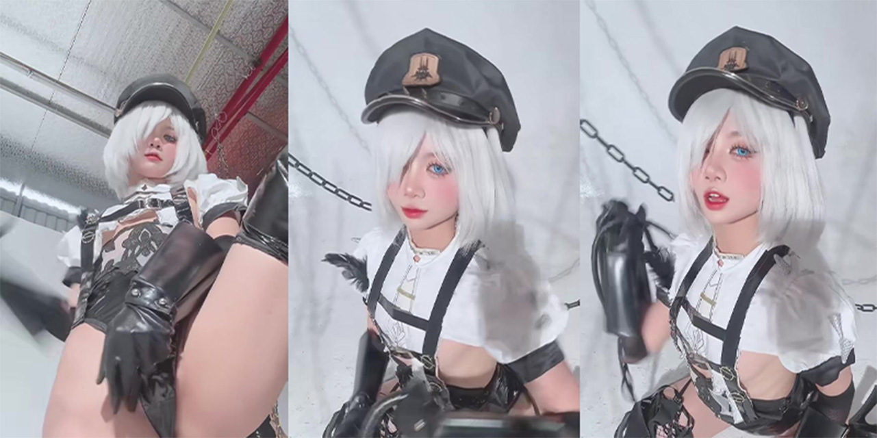 PoppaChan作为福利姬的cosplay露出拍摄,性感身材尽露诱人眼球!