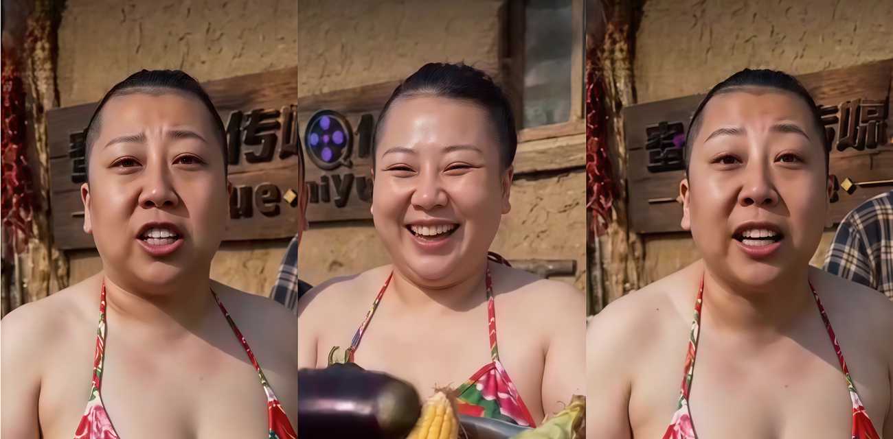 东北雨姐AI比基尼带货 体会老蒯的快乐 太带派了 小编冲不动了 兄弟们先冲