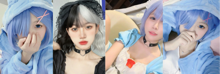 上海商务学院 李馨依 玩漫展cos露出自慰!只需投票于她即可领取福利~