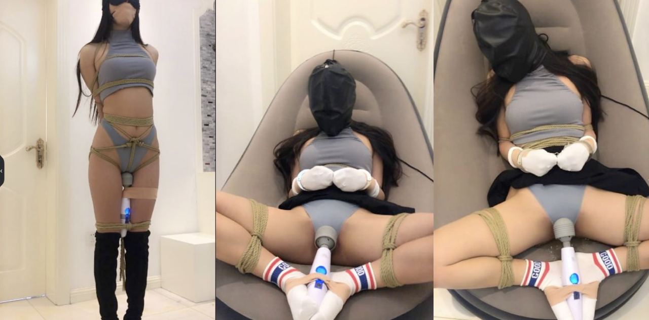 高能大片,身材苗条的少女玩极限运动,双层窒息头套长时间强制高潮!女主怕不是不要命啦!