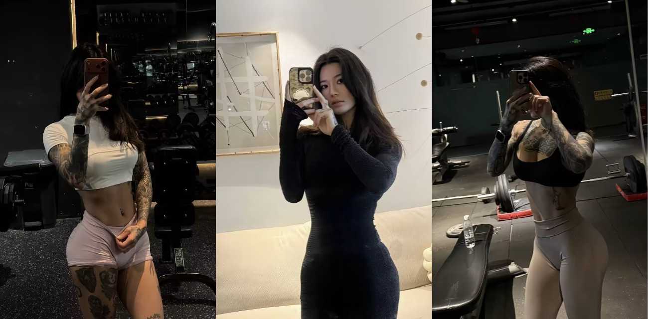 抖音高颜值网红刺青阿诗 被榜一大哥调教成巨乳母狗 健身的身材就是好