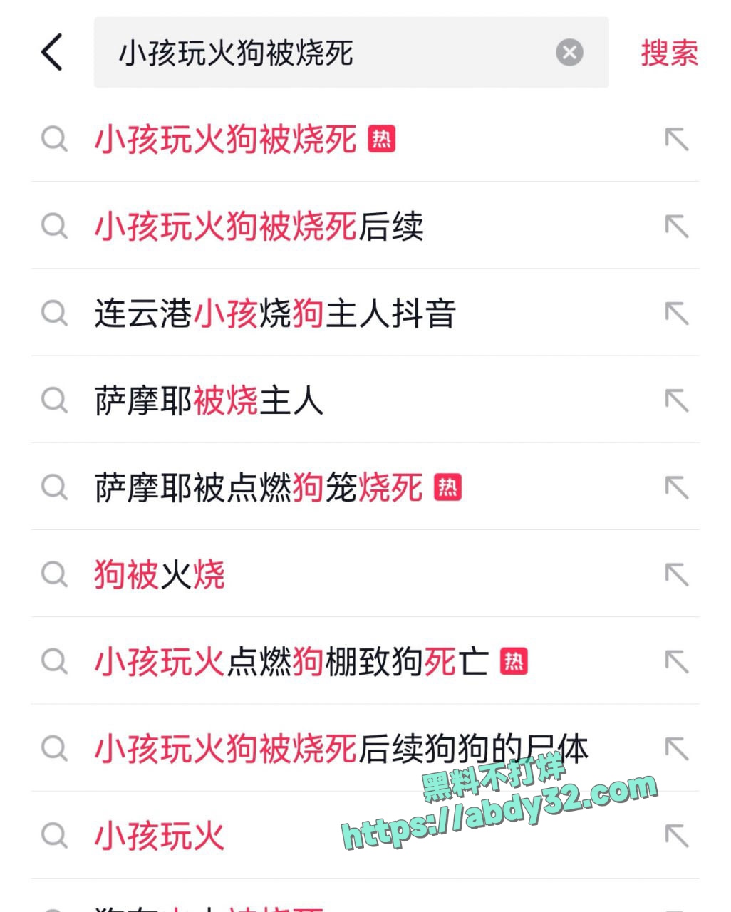 连云港两男孩烧死笼中萨摩耶 1
