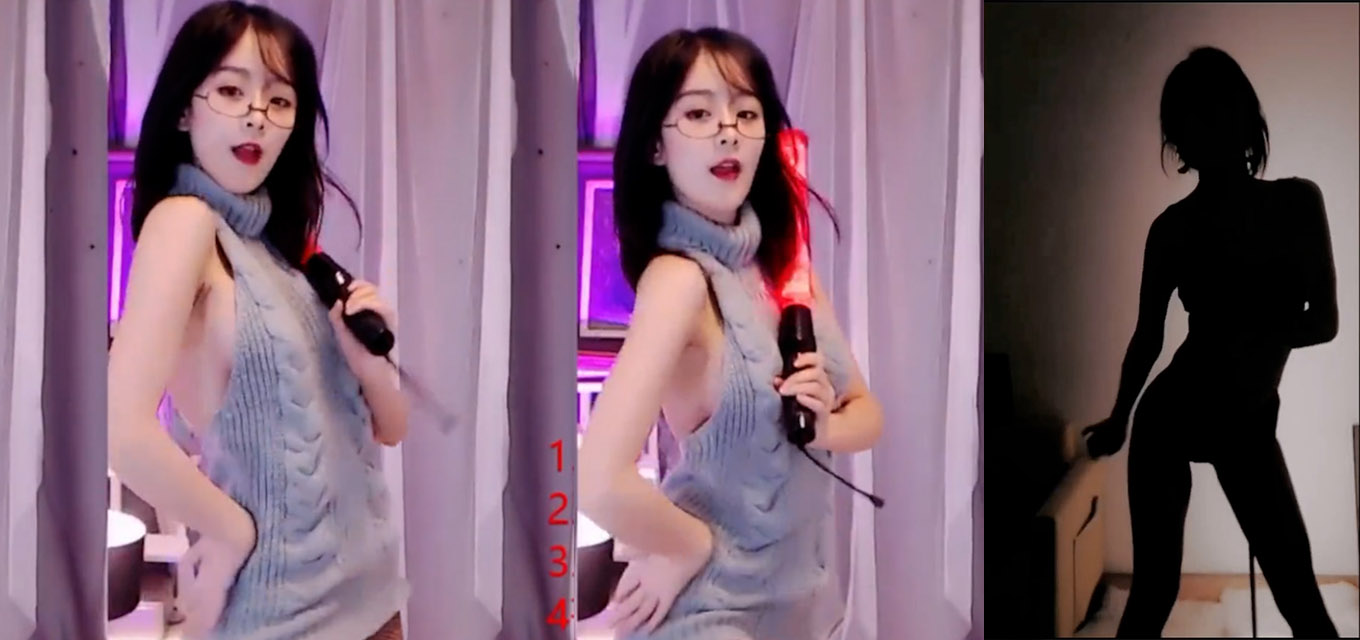 斗鱼女主播 楚朦朦 大跳影子脱衣舞 什么都没漏 又好像什么都漏了!