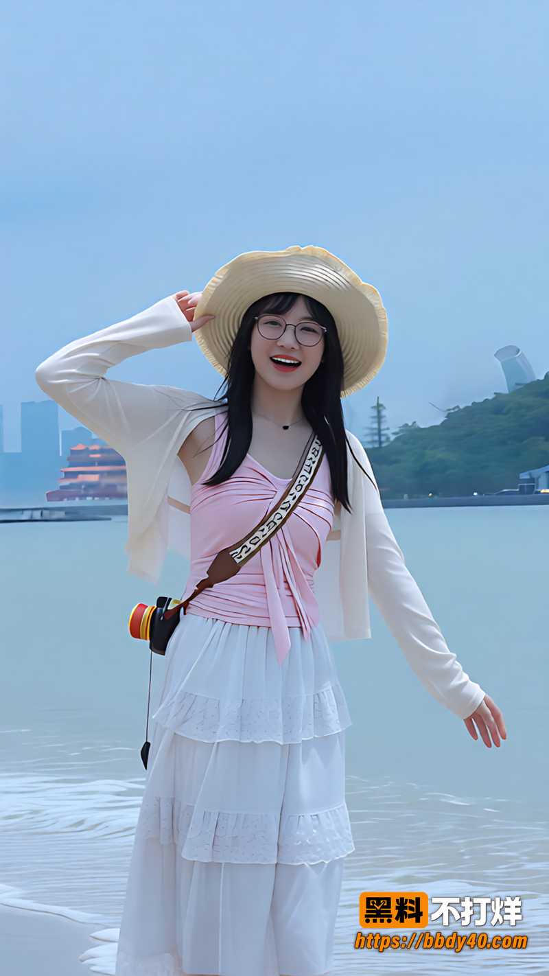 抚摸平坦小腹