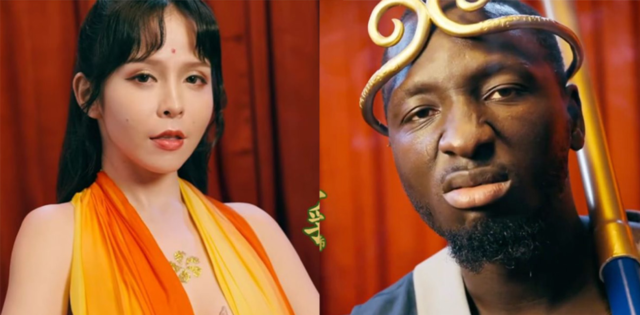 坏了!台湾那边也出黑神话悟空了!陈香菱 饰演 乳来佛 念咒收妖除魔