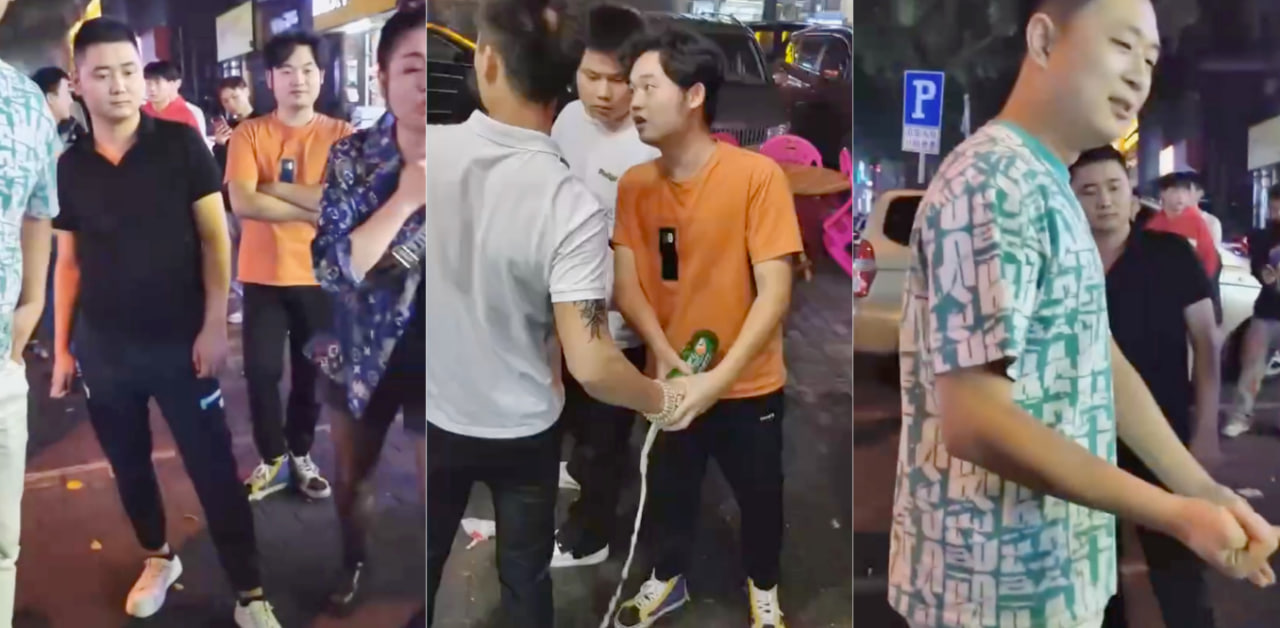 湖南益阳醉酒男子欲想撩美女加微信,遭到女主拒绝后醉酒男子殴打并把女子打致流血!