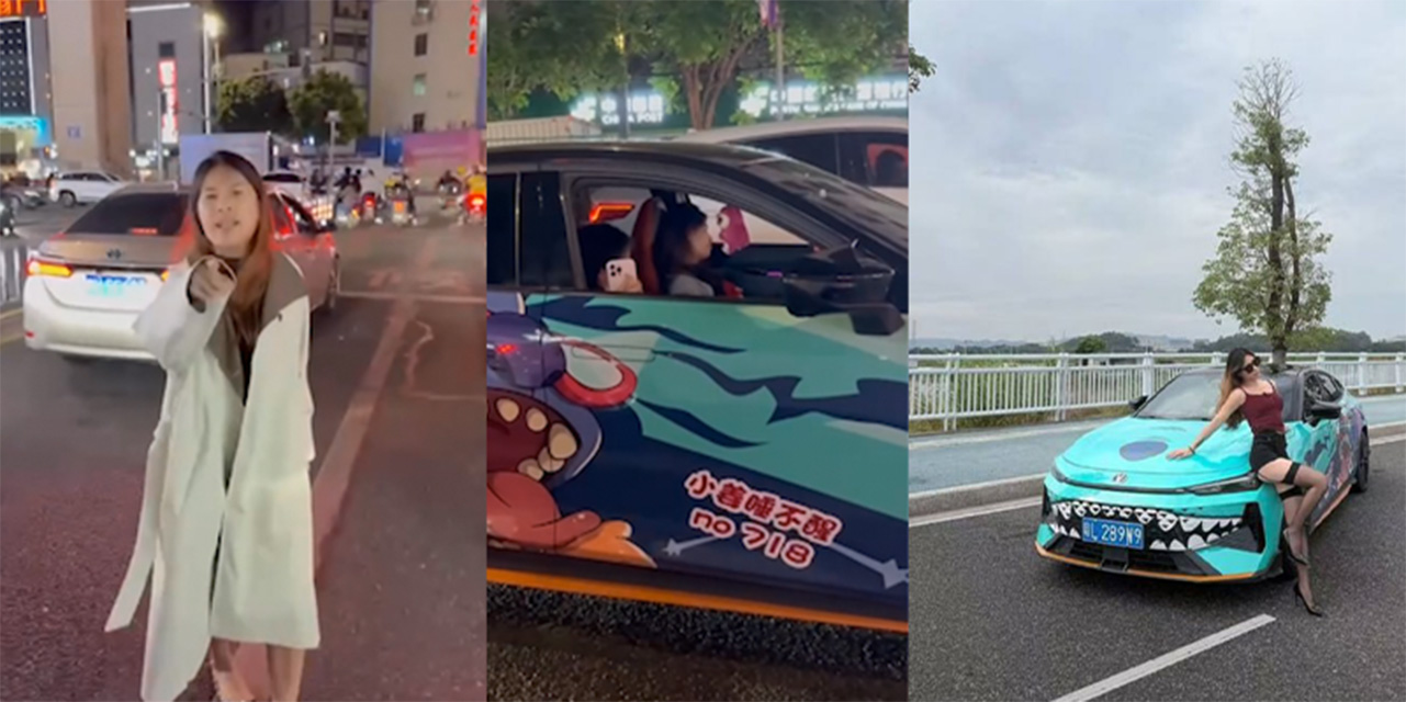 Uinv女车主 小姜睡不醒撞完人跑路 车轮毂直接碎了 真的是惊心动魄!