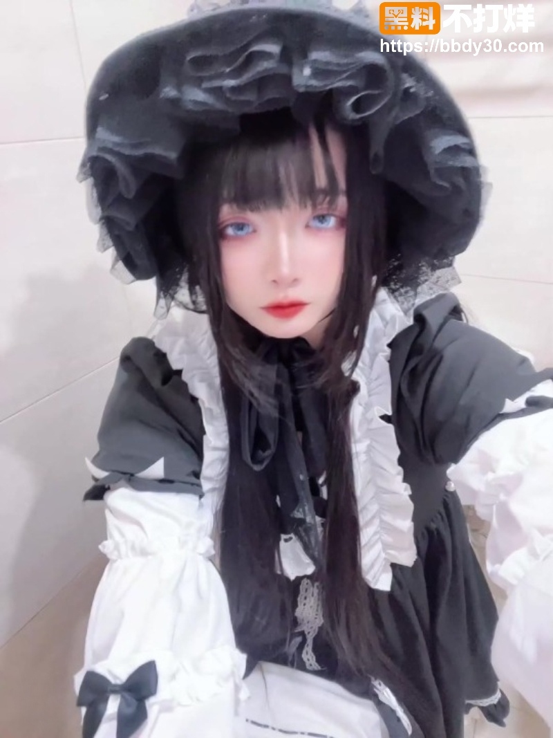 落落Raku洛丽塔JK百合白丝扣穴 5