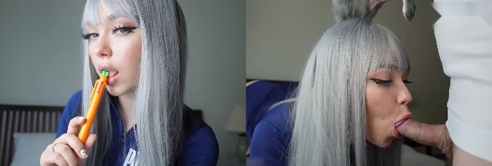 朱迪兔女郎 cosplay最新作品 兔女郎后入骑乘诱惑拉满