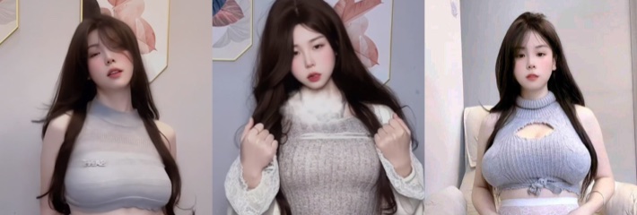 抖音微胖网红 锅包又 表面清纯可爱 私下定制大尺度福利合集全曝光