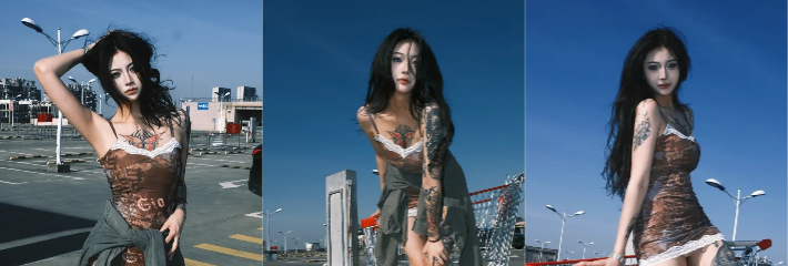 精神小妹偷情骗财被当场抓包 被打现场惊慌失措曝光看着都心疼