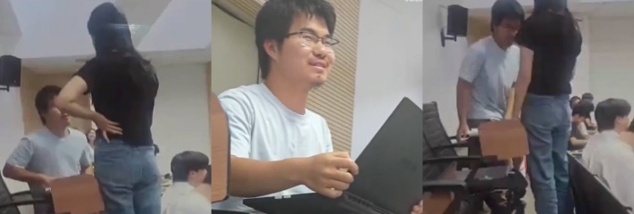 云南民族大学学生 许鑫 课堂大喊我是中华民国 被老师当场轰出 堪称现实版嘉豪现身