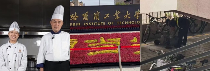 哈工大电机楼血案 研究生长期被导师压榨崩溃 持刀捅死 魏国 重伤 朱春波 警车救护车封楼 现场十分惨烈!
