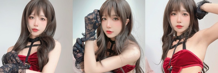 极品福利姬 布丁大法 黑丝玫瑰美女cos写真 会员定制福利